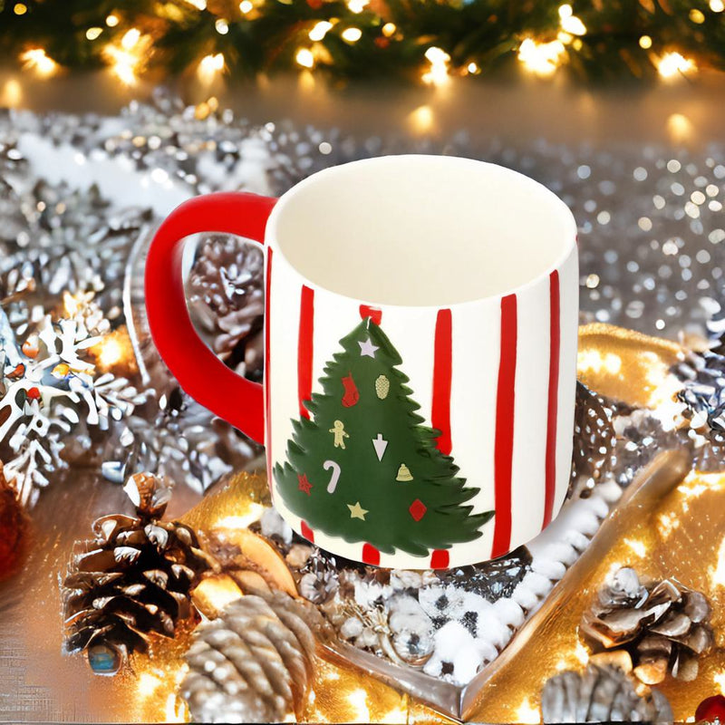 Caneca MerrySip - Árvore de Natal