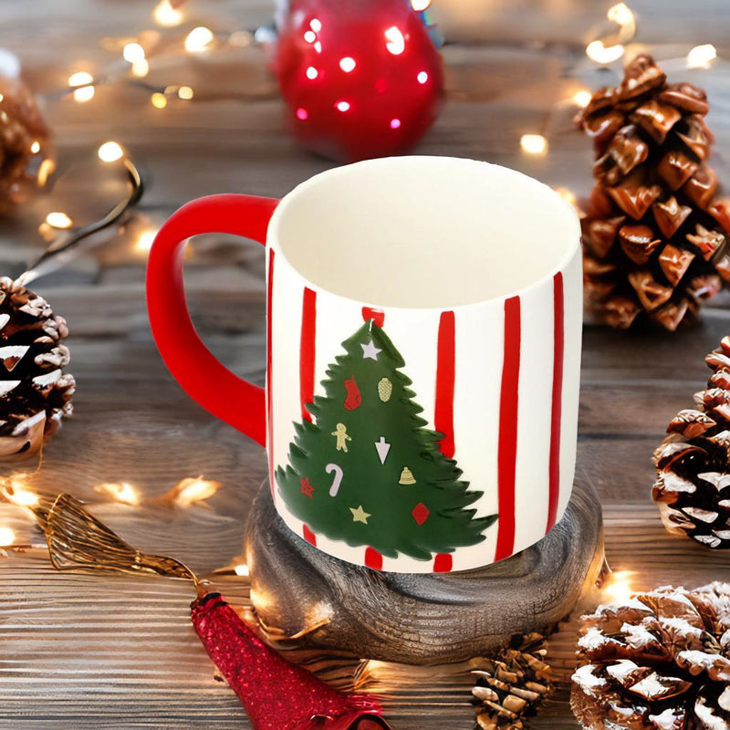 Caneca MerrySip - Árvore de Natal