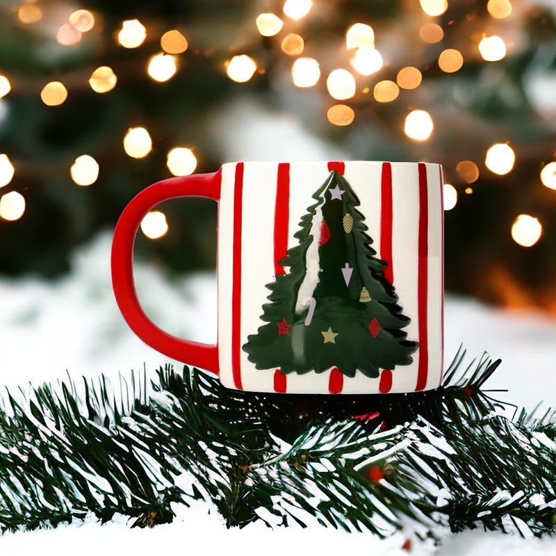 Caneca MerrySip - Árvore de Natal