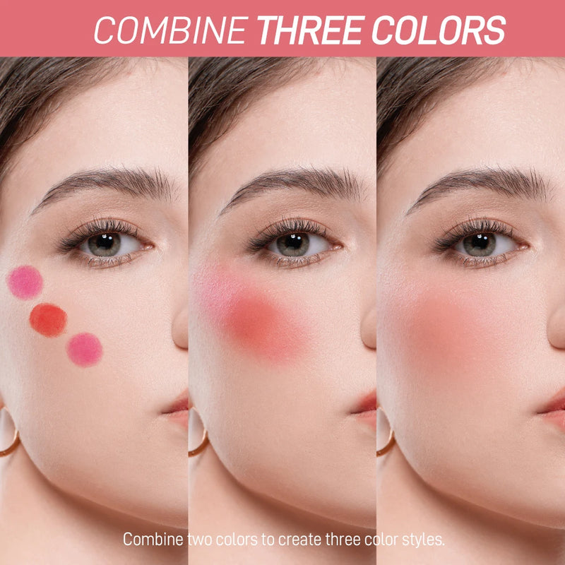 O.TWO.O 3-em-1: Batom, Blush e Sombra em Um Só Produto!