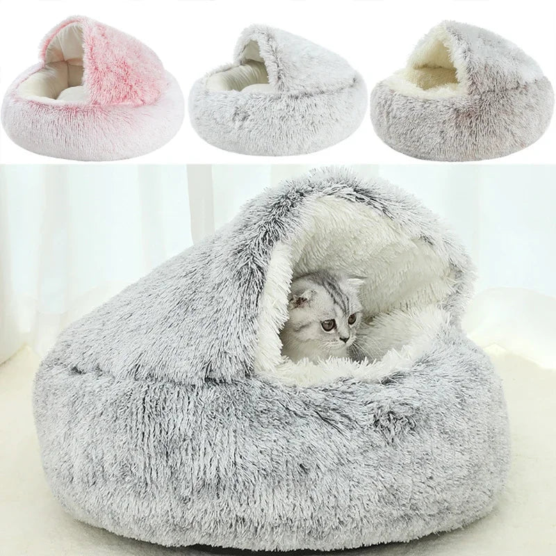 Cama de Pelúcia para Gato