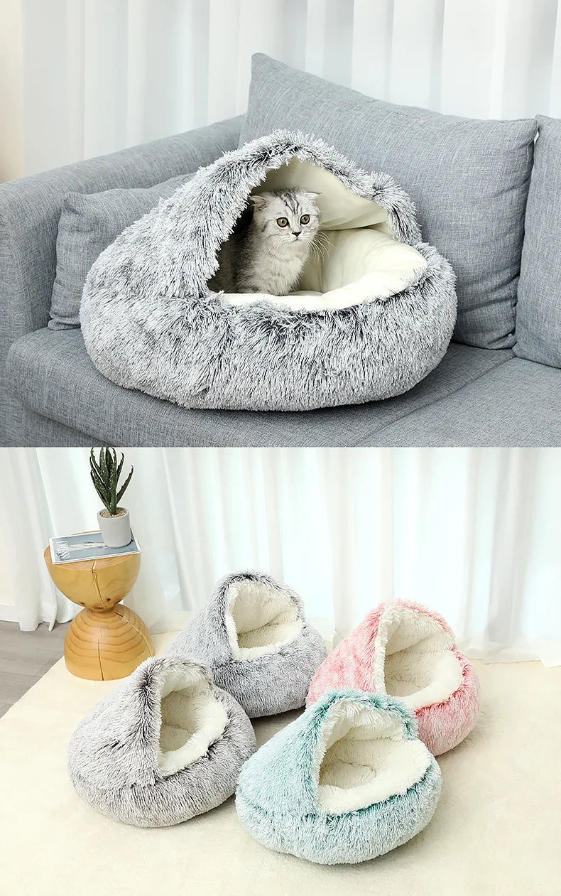 Cama de Pelúcia para Gato