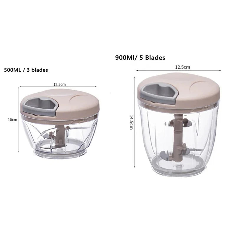 Moedor Manual de Carne e Alho - 500/900ml